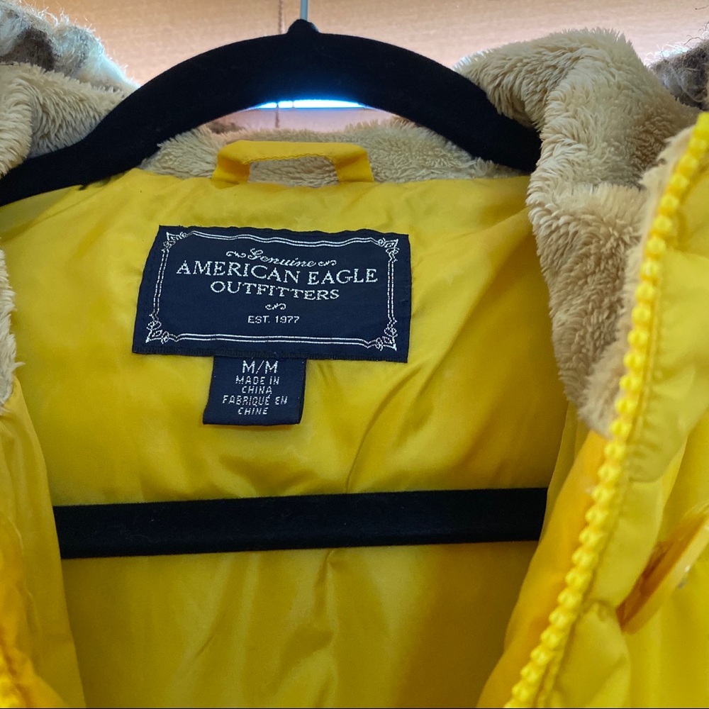 Yellow Puffer Jacket - Picture 5 of 6